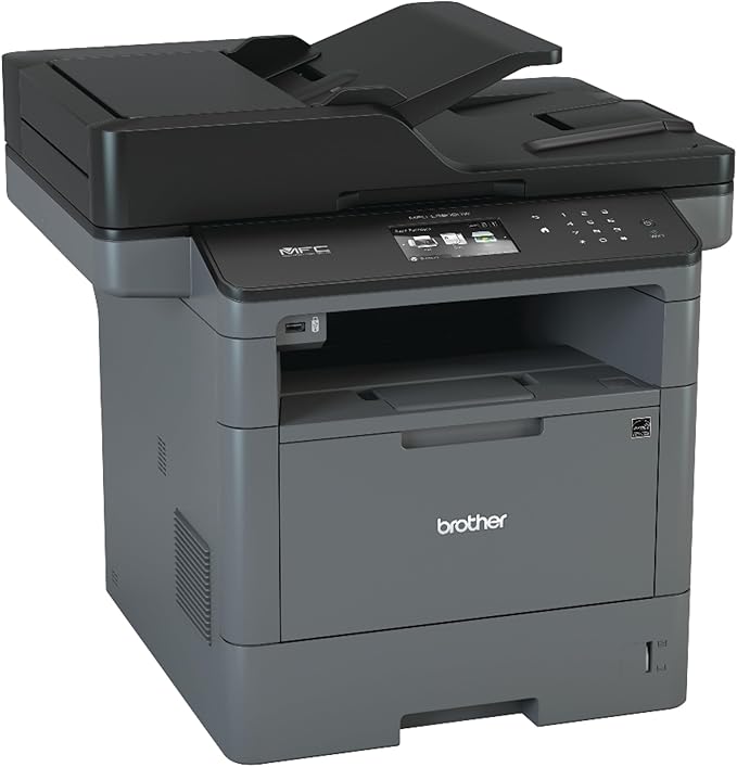 Brother Monochrome Laser Printer, Multifunction Printer, All-in-One Printer, MFC-L5900DW, Wireless Networking, Mobile Printing & Scanning, Duplex Print, Copy & Scan, Amazon Dash Replenishment Ready