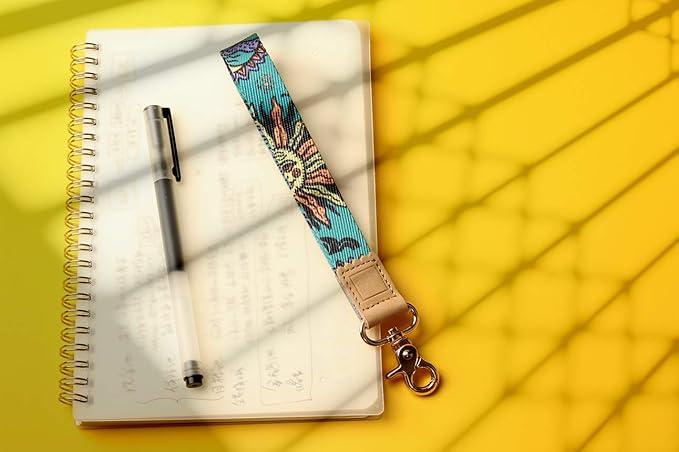 DQL Key Wristlet Strap for Women and Men, Wrist Keychain for Car Keys, Badge, Wallet, and Phone Wrist Strap