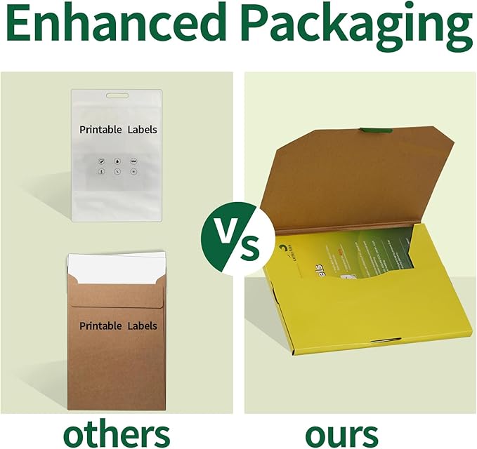 4"×5" Printable Shipping Labels White Matte,4-UP,40 Sheets,Mailing Labels for Packages,Laser & Inkjet Printer Label Paper,4×5 Large Labels,5×4 Large Labels Stickers,Wine Labels for Bottles