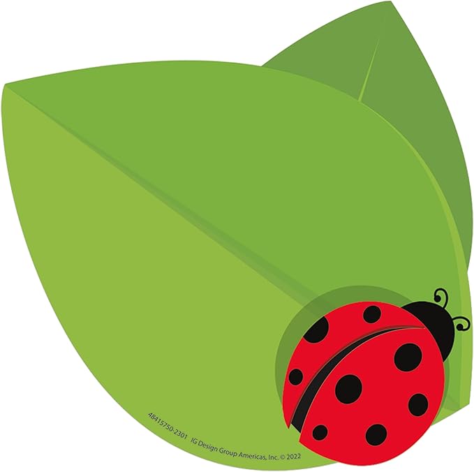 Eureka Ladybug Paper Cut-Out Classroom Decorations for Teachers, 36 Pieces