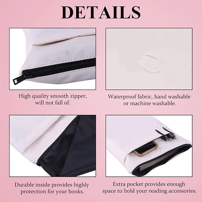 G2TUP Edgar Allan Poe Inspired Gift Attempted Murder Book Sleeve Raven and Crows Book Covers True Crime Gift Literature Gift Zipper Book Protector (Attempted Murder BS)