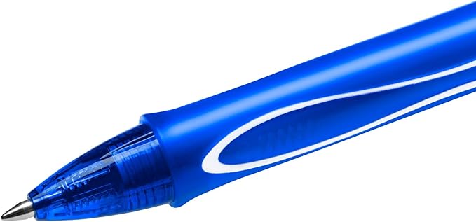 BIC Gel-ocity Retractable Quick Dry Gel Pen, Medium Point (0.7mm), Assorted Colors, Comfortable Full Grip, 48-Count