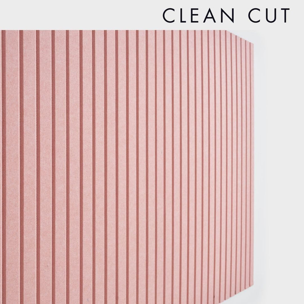 Large Cork Boards for Walls Black Felt Alternative - Slat Wall Paneling, Bulletin Board Tiles for Home Decor, Push Pin Corkboard Organizer for Office or Classroom-12-Pack Panel Kit (Coral)