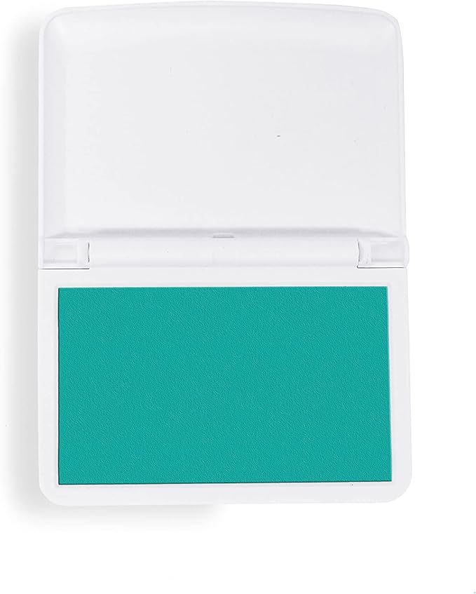 COLOP Make Series, Ink Stamp Pads, with Non-Toxic Premium Ink, Water-Based Acid-Free (Fresh Mint, Make 1-1-15/16" x 3-1/2")