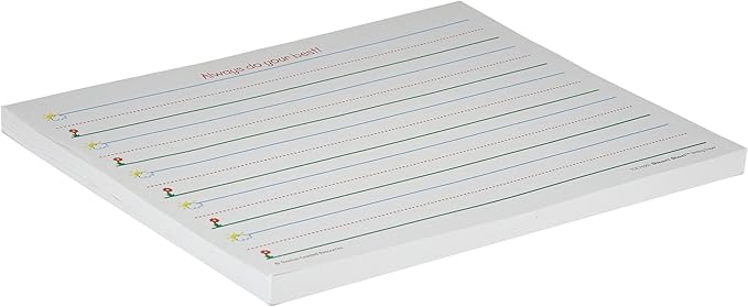 Teacher Created Resources 76501 Smart Start K-1 Writing Paper: 100 sheets, White