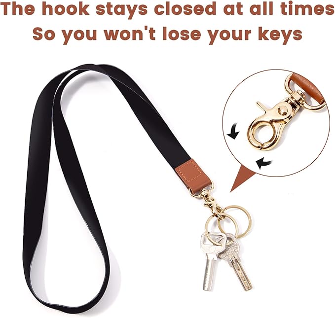 XCHIN Lanyards for Keys, Wrist Strap Lanyards, Keychain Lanyard for Women Men, Cool Long Lanyards & Cute Short Lanyards