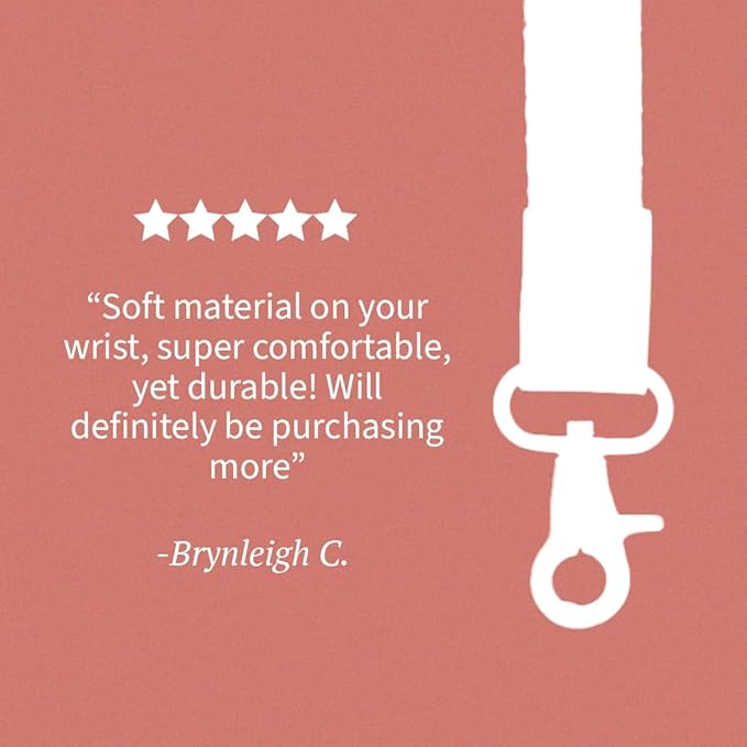 Thread Wallets Wrist Lanyard Strap for Men & Women, Wristlet Keychain for Badge, Wallet, and Phone Wrist Strap