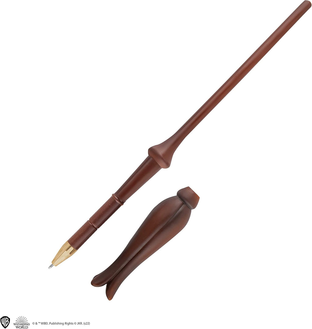 Cinereplicas Harry Potter - Luna Lovegood Wand Pen with Stand & Lenticular Bookmark - Official License