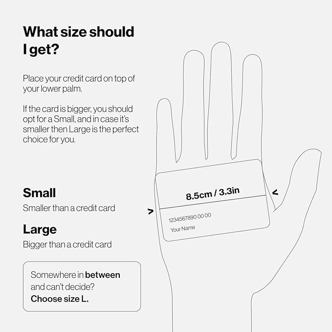 DELTAHUB Carpio 2.0 - Left-Handed Truly Ergonomic Wrist Rest for Mouse, Carpal Tunnel Support, Pain Relief, Anti-Fatigue, Easy Glide, Sleek, Office Computer, Laptop, Gaming - Large, Black