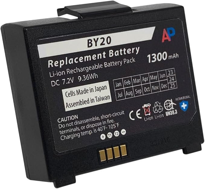 Artisan Power Replacement Battery for The Epson Mobilink TM-P20 Printer (OT-BY20, D171A, 2169271) 1300 mAh