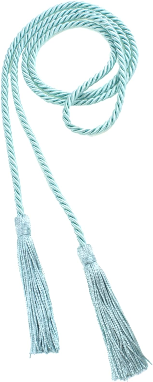Tassel Depot Graduation Honor Cord - Aqua - Every School Color Available - Made in USA