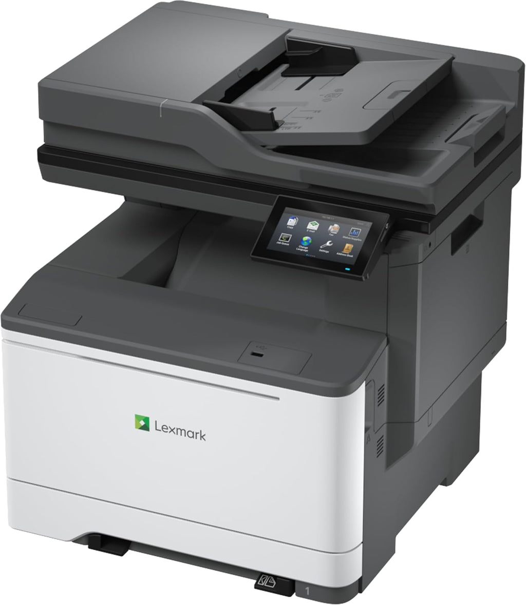 LexmarkCX532adwe MFP Color Laser Printer with Touch Screen, Laser Printer Technology, USB connectivity, and Color Output.(50M7040)