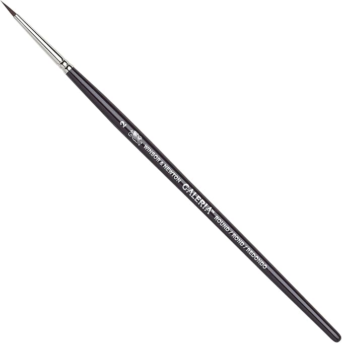 Winsor & Newton Galeria Brush Short Handle Round No 2 (Each) (1.75mm)