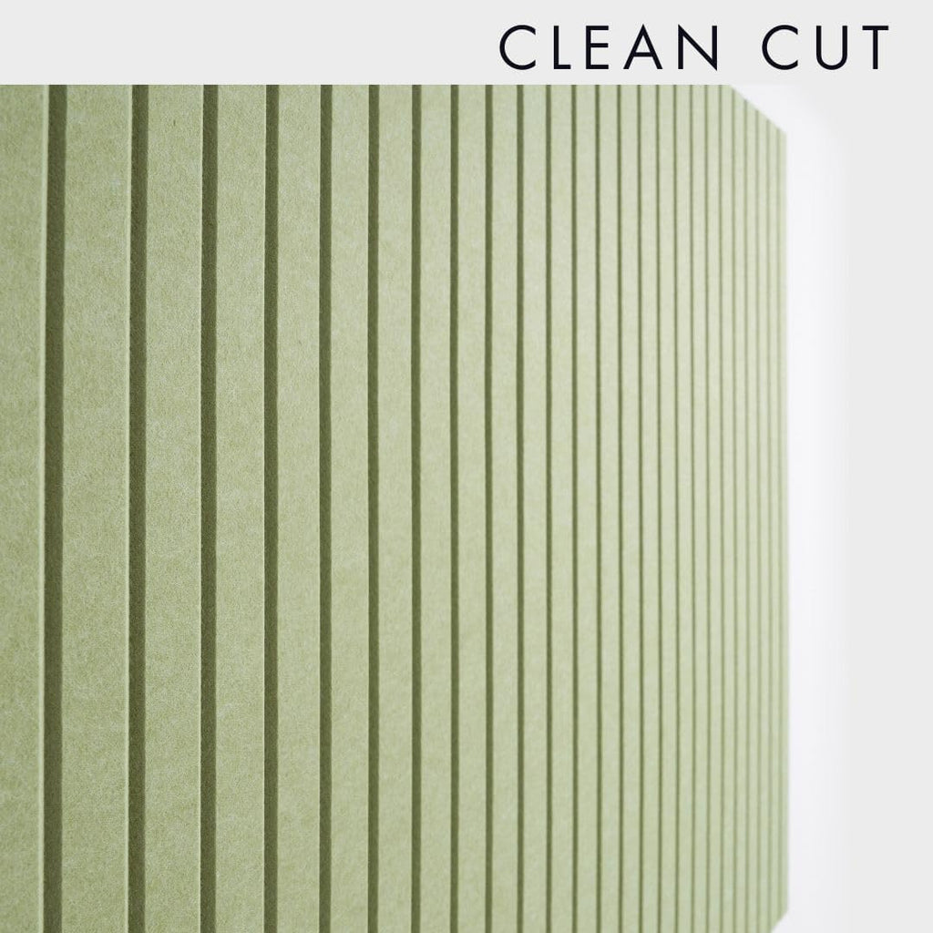 Large Cork Boards for Walls Black Felt Alternative - Slat Wall Paneling, Bulletin Board Tiles for Home Decor, Push Pin Corkboard Organizer for Office or Classroom-12-Pack Panel Kit (Avocado)