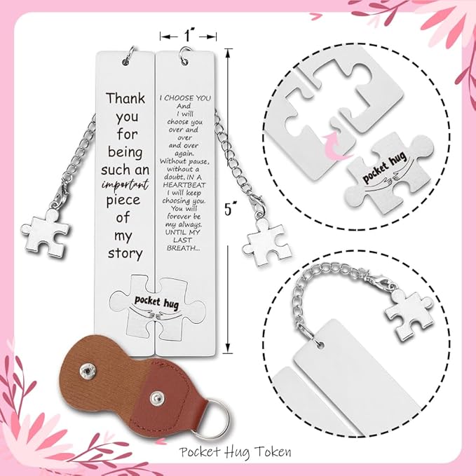 Funny Bookmarks Gift for Couple, Wife, Husband, Boyfriend, Girlfriend, Romantic Book Lover Gift for Wife, Husband, Couple,Valentines Gift for Wife, Women, Husband, Men,WB121