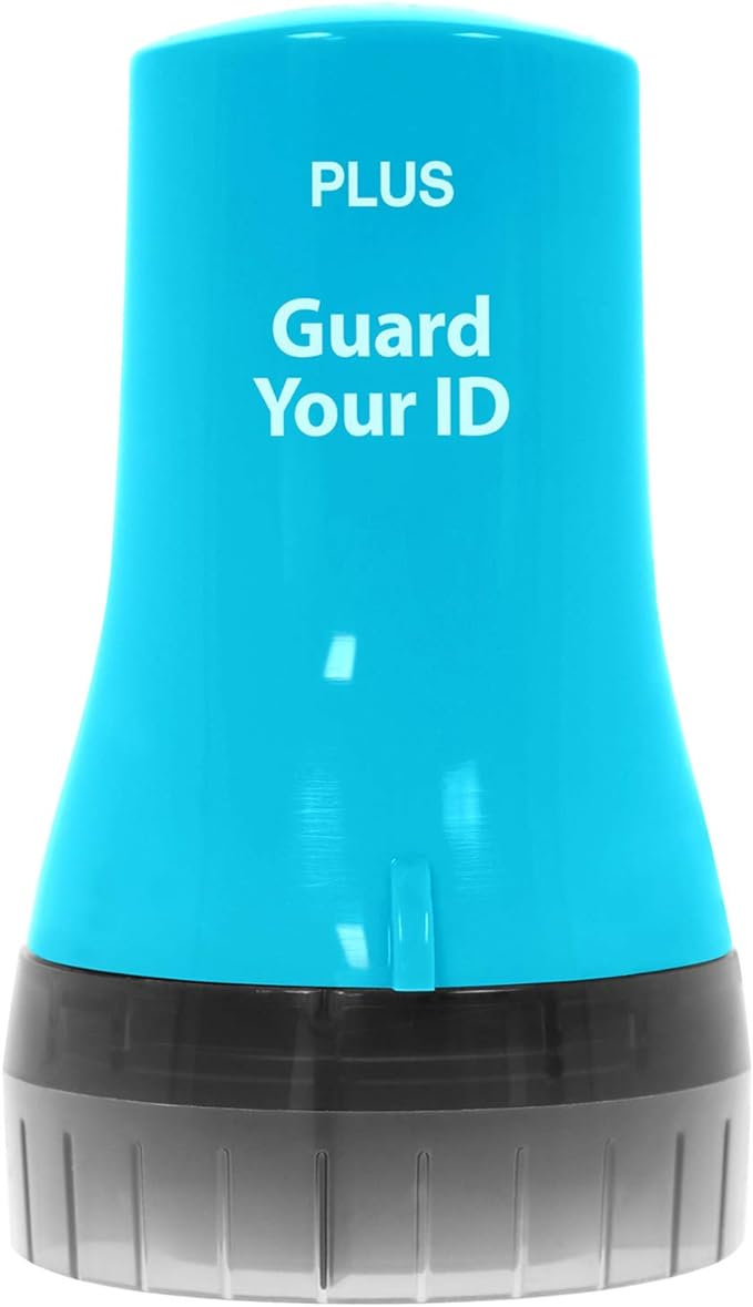 Guard Your ID Wide Advanced Roller 2.0 Identity Theft Prevention Security Stamp Turquoise
