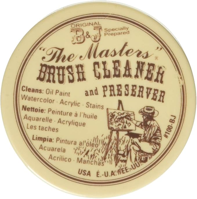 General Pencil The Master's Brush Cleaner & Preserver, 1 oz