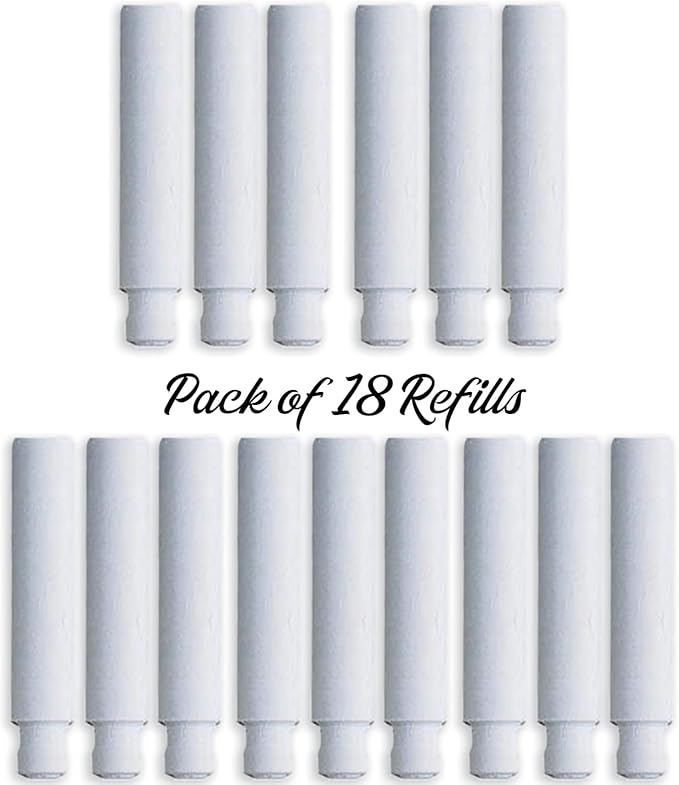 Pentel Twist Erase Refill Erasers - Pack of 18 - Latex Free Pentel Eraser Refill