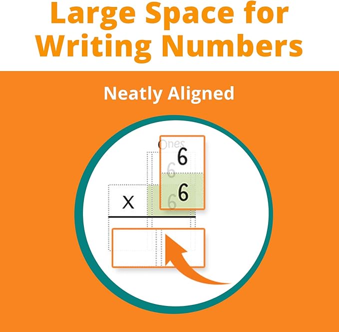Channie's One Page A Day Single Digit (Beginner) Multiplication Math Problem Workbook for 2nd Graders and 3rd Grade Simply Tear Off On Page a Day For Math Repetition Exercise!