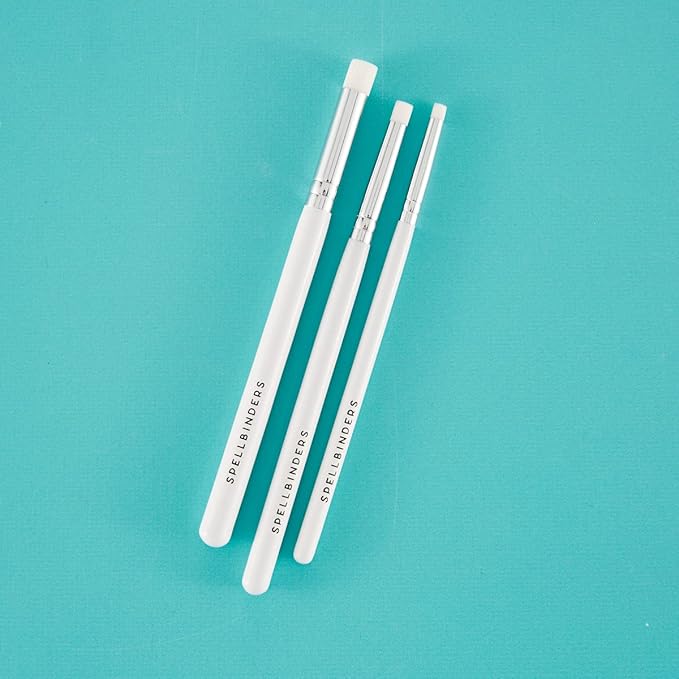 Spellbinders Mini Blending Brush Set, White