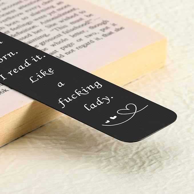 Dark Romance Bookish Gifts, Booktok Accessories, Christmas Smutty Bookmark, Fantasy Romance Stocking Stuffers for Her Girls, Booktok Gifts, Christmas Funny Spicy Bookmarks for Adults, Valentines Gifts