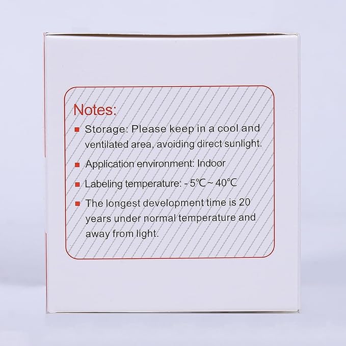 Phomemo Thermal Labels for M110/M221/M220/M120/M200 Label Printer,1.18" x 0.79" (30x20mm), 320 Labels/Roll, Black on White