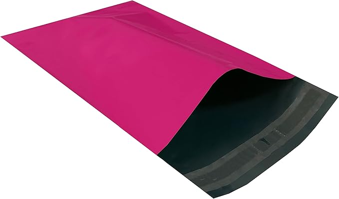 Colored Poly Mailers Pack of: Be creative with your packaging with Colored mailers (Pink, 6" x 9" pack of 1000)