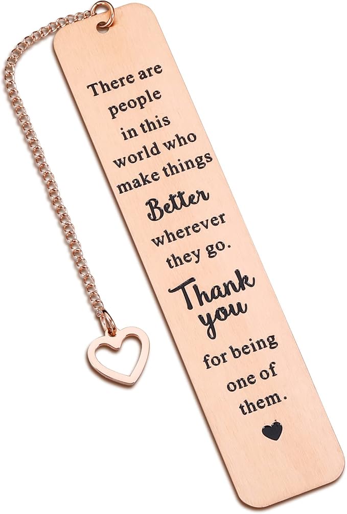 Thank You Gifts for Women Inspirational Employee Appreciation Gifts Bookmark Bulk Gifts for Coworkers Christmas Gifts Leader Boss Lady Birthday Valentines Boss Gifts Farewell Retirement Teacher Nurse