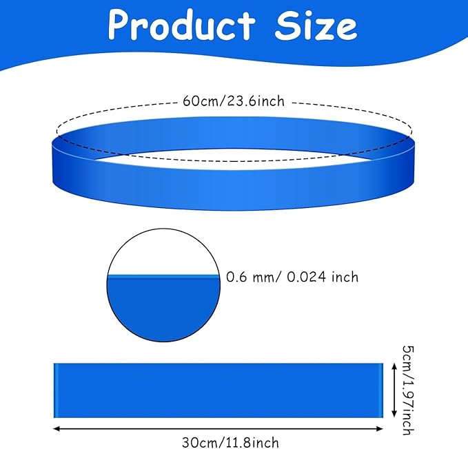 12 Pack Chair Bands for Kids with Fidgety Feet, ADHD Tools for Kids, ROOKEA Sensory Room Must Haves for Adhd Kids Fidget Chair Bands Autism Classroom Must Haves ADHD Tools for Classroom Home Chairs