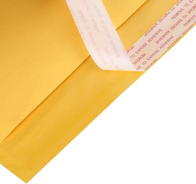 PackageZoom #3 8.5 x 14.5 Padded Envelopes Kraft Bubble Mailer Shipping Envelopes 100 Pack
