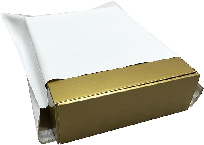 Colored Poly Mailers Pack of: (White, 14.5" x 19" pack of 250) Be creative with your packaging with Colored mailers