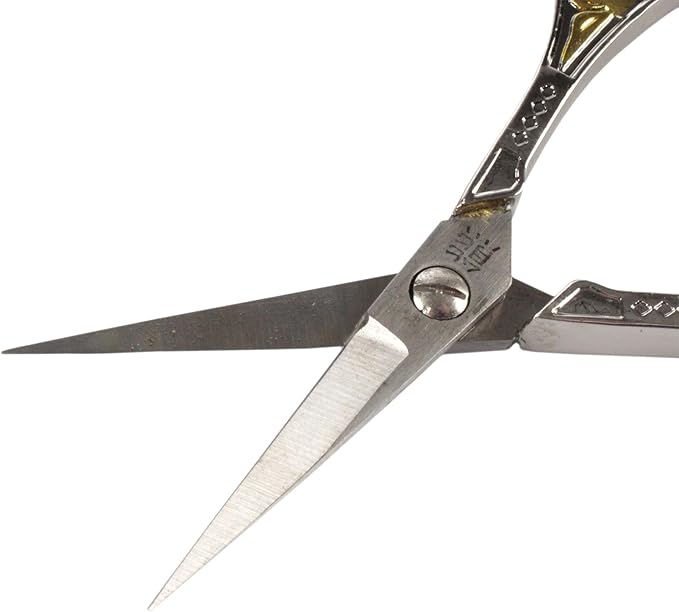 JubileeYarn Sun Motif Embroidery Craft Scissors - Silver - 3 Scissors