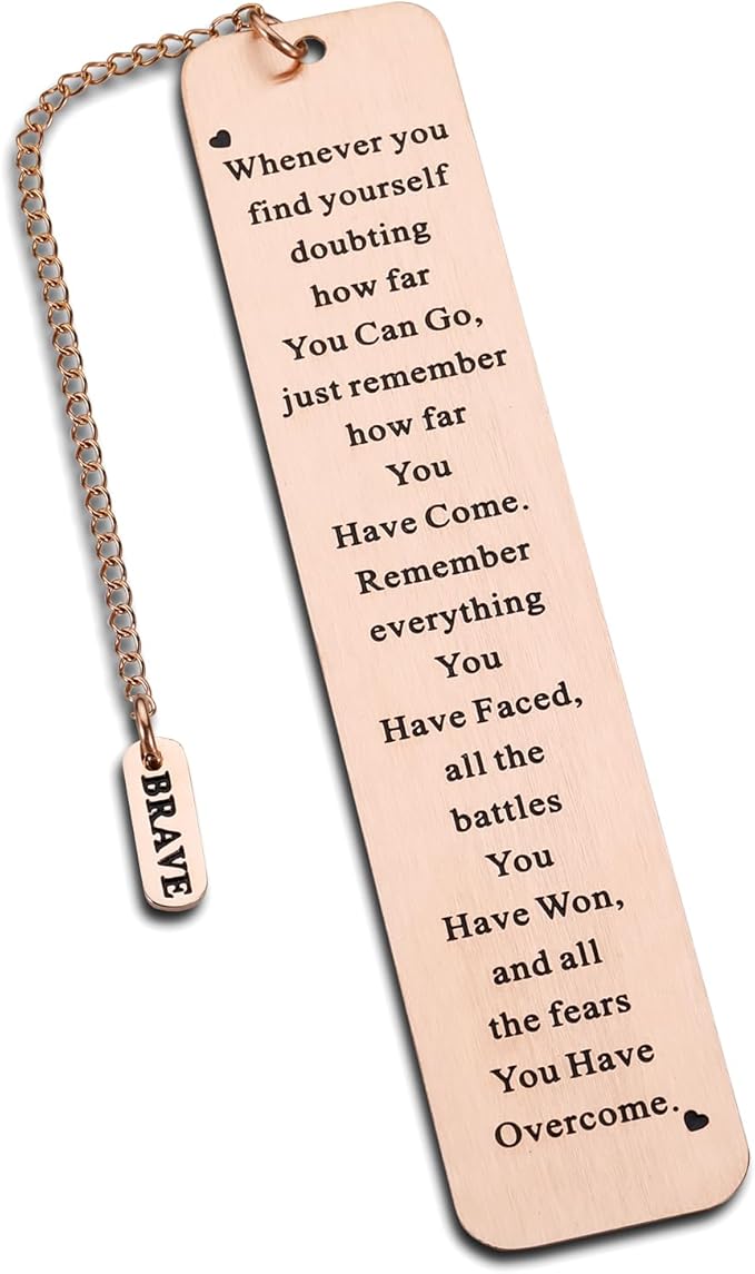 Sobriety Gifts for Women Men Recovery Sympathy Bookmark Stay Strong Post Surgery Gifts Addiction Recovery AA Warrior Gift Cancer Survivor Gift for Women Patient Inspirational Christmas Graduation Gift