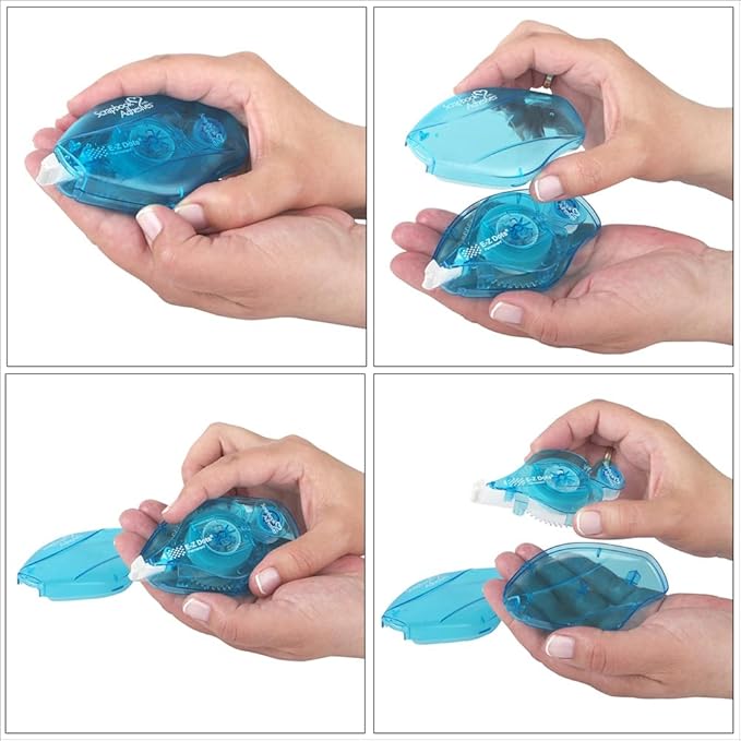 SCRAPBOOK ADHESIVES BY 3L E-Z Dots Refillable Permanent Runner Refill Cartridge, 43 Feet