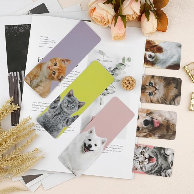 Bookmark, Book Markers for Reading, 120 PCS, Bookmarks for Adults, Teacher Bookmark, Book Mark, Bookmarks for Women Men Kid Teens, Planner Bookmark, Cute Bookmark, Paper Bookmarks