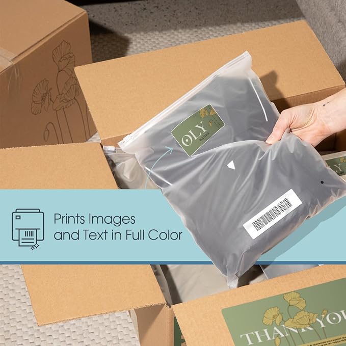 1 3/4" X 2/3" Matte White Return Address Labels Compatible with Inkjet and Laser Printers - 500 Sheets, 30000 Small Printable Stickers for Mailing, Barcodes, Organization - Spartan Industrial