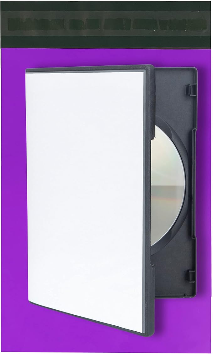 Colored Poly Mailers Pack of: Be creative with your packaging with Colored mailers (Purple, 7.5" x 10.5" pack of 500)