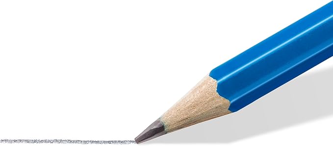 STAEDTLER Mars Lumograph 3B Graphite Art Drawing Pencil, 6 Pencils