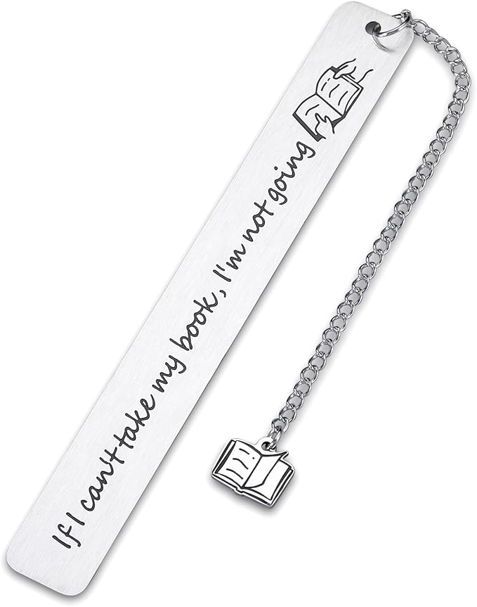 Funny Bookmark Gift for Book Lovers Women Men Birthday Christmas Gift for Readers Valentine Graduation Back to School Book Marker Gift for Son Daughter Friends Coworkers Bookish Stocking Stuffers