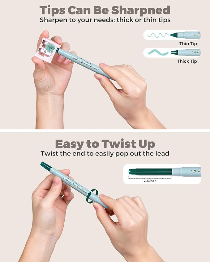 WEMATE Bible Highlighters No Bleed, 9PCS Assorted Colors Gel Highlighters Set, Cute Bible Study Supplies for Scripture Marking, Color Coding & Book Highlighting