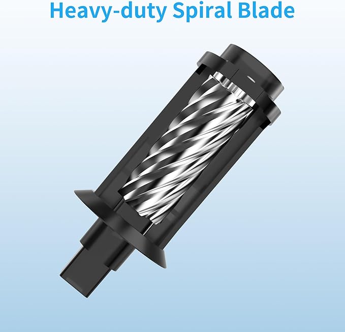 JARLINK Electric Pencil Sharpener, Heavy-Duty Helical Blade to Fast Sharpen, Auto Stop for No.2/Colored Pencils(6-8mm), USB/Battery Operated in School Classroom/Office/Home (Purple)