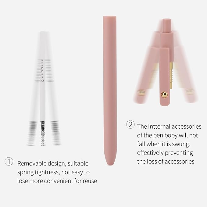 Ddaowanx Gel Pens,0.5mm Quick Dry Black Ink Pens Fine Point Smooth Writing Pens, Cute Office School Supplies Gifts for Women (24 Pcs Morandi-Black Ink)