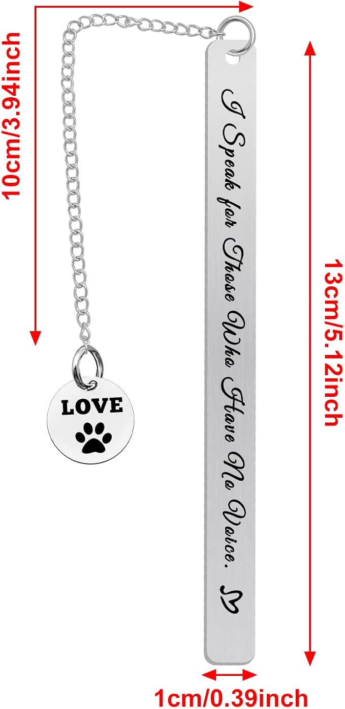 Veterinarian Thank You Gifts Bookmark Veterinary Technician Appreciation Gift Vet Tech Gift for Veterinarian Assistant Nurse Veterinary Medicine Vet Student Graduation Birthday Christmas Gift