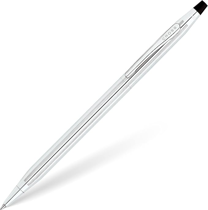 Cross Classic Century Refillable Ballpoint Pen, Medium Ballpen, Includes Premium Gift Box - Lustrous Chrome