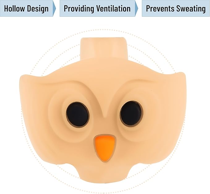 Mr. Pen- Owl Pencil Grips, 6 pcs, Morandi Colors Pencil Grips, Cute Pencil Grips, Pencil Grips for Kids Handwriting, Pencil Grips for Kids, Finger Grips for Pencils, Writing Aids for Kid