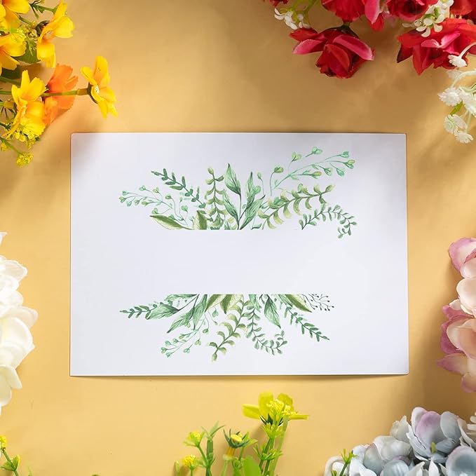 50 Sheets Blank Cardstock Paper 250 GSM Thick Heavy Cards Stock for DIY Art Projects, Card Making, Postcards, Greeting Cards, Birthday Party, Wedding Invitation (White, 4x6 inches)