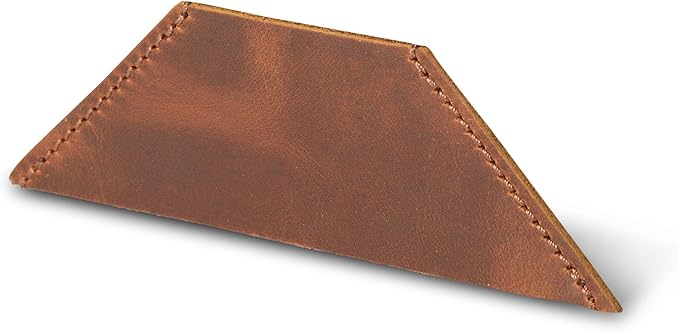 Londo Genuine Leather Handmade Bookmark (Set of 2) (Triangle, Camel)
