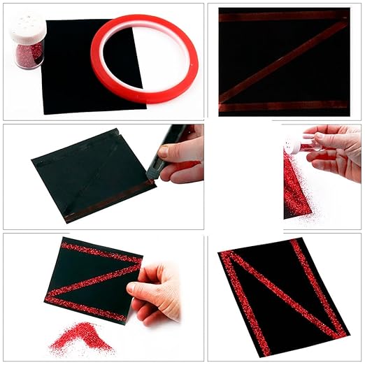 3L HomeHobby 67088 Red Line Double-Sidedtape 1/4"