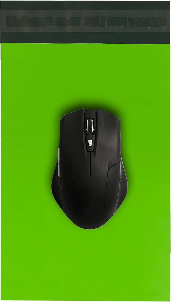 Colored Poly Mailers Pack of: (Green, 6" x 9" pack of 500) Be creative with your packaging with Colored mailers