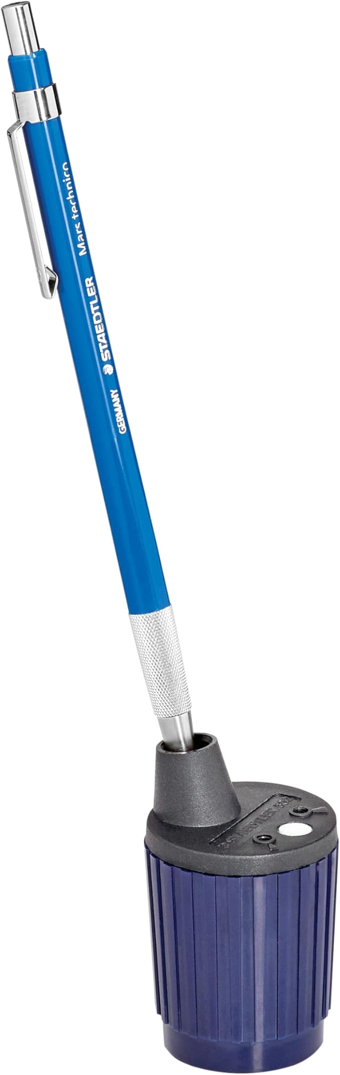 Staedtler 502 BK A6 Mars Rotary Action Lead Pointer and Tub for 2mm Leads, 502BKA6,Blue